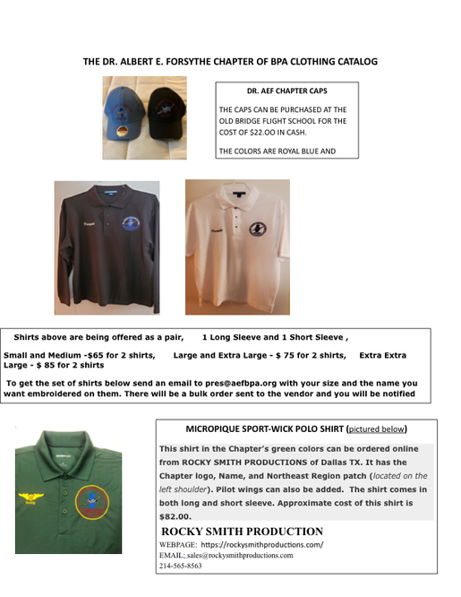 AEFBPA Gear